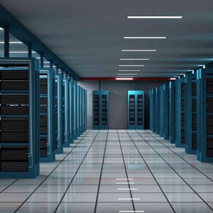Soba z veliko serverji